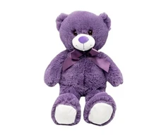 Tulilo Maskotka Meškiukas Michał violetinė 35 cm