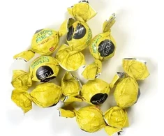 Tumšās šokolādes trifeles ar citronu Meringa pildījumu 1kg, PURE Chocolate