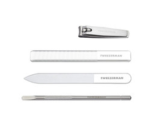 Tweezerman Glass Manicure Set - Sada na manikúru se skleněnými pilníky