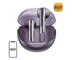 Ausinės QCY AilyBuds Clear T32 Violetinė