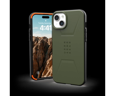Urban Armor Gear UAG Civilian MagSafe Apple iPhone 15 Plus - dėklas telefonui žalios spalvos