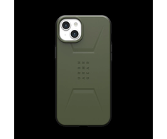 Urban Armor Gear UAG Civilian MagSafe Apple iPhone 15 Plus - dėklas telefonui žalios spalvos