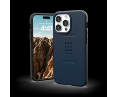 Urban Armor Gear UAG Civilian MagSafe Apple iPhone 15 Pro Max - dėklas telefonui mėlynos spalvos