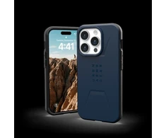 Urban Armor Gear UAG Civilian MagSafe Apple iPhone 15 Pro - dėklas telefonui mėlynos spalvos