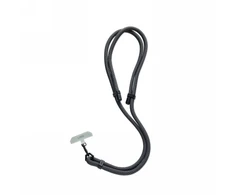 Dėklas Urban Armor Gear UAG Crossbody Lanyard Civilinis telefono dirželis - pilkos ir juodos spalvos
