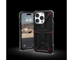 Urban Armor Gear UAG Monarch Apple iPhone 15 Pro - dėklas telefonui juodos spalvos kevlar