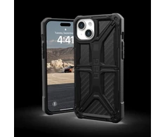UAG Urban Armor Gear dėklas MONARCH, skirtas IPHONE 15 Plus, anglies pluošto