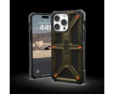 Urban Armor Gear UAG Monarch Apple iPhone 15 Pro Max - dėklas telefonui žalios spalvos kevlar