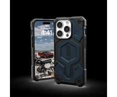 Urban Armor Gear UAG Monarch Pro su MagSafe iPhone 15 Pro - dark dėklas telefonui mėlynos spalvos
