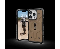 Urban Armor Gear UAG Pathfinder MagSafe Apple iPhone 15 Pro - dėklas telefonui rudos spalvos