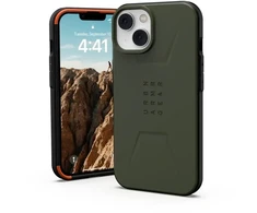 Dėklas UAG Urban Armor Gear CIVILIAN phone case for iPhone 14 Plus žalias