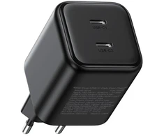 Įkroviklis Ugreen GaN 45W 2xUSB-C - juoda