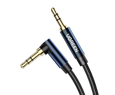 Laidas USB UGREEN 60180, kaištis, 3.5mm, 1.5m - juodas