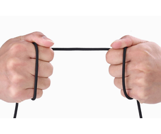 UGREEN mini lizdas 3.5mm AUX kabelis 2m - Mėlynas