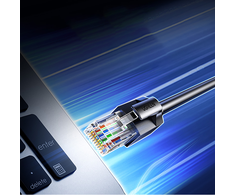 Ugreen Cat6A UTP Ethernet Cable 0.5m - Juodas