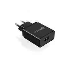 UGREEN CD122 18W QC 3.0 USB sieninis įkroviklis - Juodas