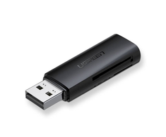 UGREEN CM264 TF/SD USB 3.0 atminties kortelių skaitytuvas juodas