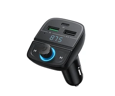 UGREEN CD229 FM siųstuvas Bluetooth 5.0 USB QC 3.0 USB-C PD Micro SD