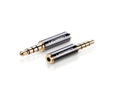 UGREEN 20502 2.5mm micro lizdo adapteris į 3.5 mm mini jack lizdo - Juodas