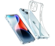 Ugreen Gel Bright Cushion apsauginis dėklas, skirtas iPhone 14 Plus Transparent (LP602)