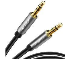 UGREEN mini jack 3,5mm AUX Cable 1m (juodas)