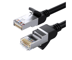 Ugreen NW101 50194 Ethernet Cat 6 U/UTP kabelis round 5m – juodos spalvos