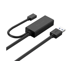 Kabelis ilgiklis USB3.0 5m su micro USB lizdu papildomam maitinimui US175 UGREEN