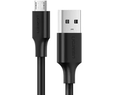 UGREEN US289 duomenų perdavimo ir įkrovimo laidas | USB-A į Micro USB | 12 W | 2 m | juodas