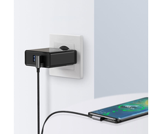 UGREEN US176 kampinis USB - USB-C laidas 3A 2m