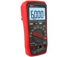 Įrankis - Uni-T True RMS UT18B MAX Skaitmeninis Multimetras 1000V, 10A, -55°C iki 500°C Juodas/Raudonas