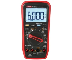 Įrankis - Uni-T True RMS UT18B MAX Skaitmeninis Multimetras 1000V, 10A, -55°C iki 500°C Juodas/Raudonas