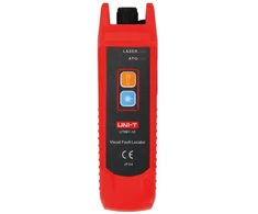 Optinio kabelio testeris, lazeris 650+/-20nm, 10mW; 8-10km, 3.7V 1050mAh, IP54, UNI-T