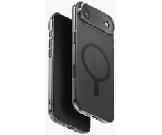 UNIQ Airsuit Dėklas skirtas Apple iPhone Air Magclick Charging juodos spalvos
