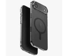 UNIQ Airsuit Dėklas skirtas Apple iPhone Air Magclick Charging juodos spalvos