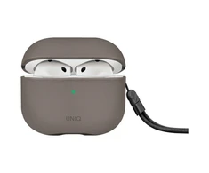UNIQ dėklas Lyden DS AirPods 4 flint pilkas