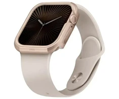 UNIQ dėklas Valencia Apple Watch Series 46mm aukso spalvos