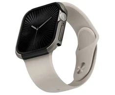 UNIQ dėklas Valencia Apple Watch Series 46mm sidabro spalvos