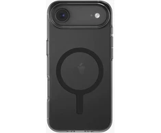 UNIQ Clario dėklas iPhone Air Magclick įkrovimui, juodos spalvos