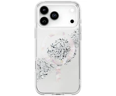 UNIQ Coehl Crystelle Dėklas skirtas Apple iPhone 17 Pro Max Magnetic Charging sidabro spalvos