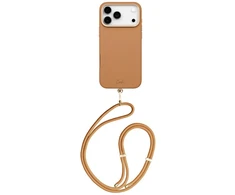 UNIQ Coehl Mirelle Dėklas skirtas Apple iPhone 17 Pro Max Magnetic Charging Brown