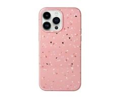 UNIQ dėklas Coehl Terrazzo Apple iPhone 14 Pro Max 6,7" rožinės spalvos
