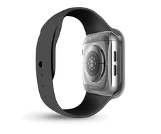 Išmaniojo laikrodžio Apple 4/5 apsauginis ekrano rėmelis, Sidabrinės spalvos, 44mm