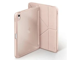 UNIQ dėklas Moven Apple iPad Air 10.9" (2022/2020) Apple iPad Air 11" (2024) Antimicrobial rožinės spalvos