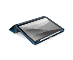 UNIQ dėklas Moven Apple iPad Air 10.9" (2022/2020) Apple iPad Air 11" (2024) Antimicrobial mėlynos spalvos