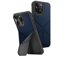 UNIQ dėklas Transforma Apple iPhone 15 Pro Max 6.7" Magclick Charging mėlynos spalvos
