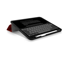 UNIQ dėklas Transforma Rigor Apple iPad Air 10,9" (2020) raudonos spalvos Antimicrobial
