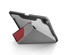 Panzer Glass UNIQ dėklas Trexa Apple iPad Pro 11" 2021/2020 Apple iPad Air 10.9" (2022/2020) Antimicrobial raudonos spalvos