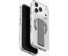 UNIQ Heldro Air Dėklas skirtas Apple iPhone 17 Pro Magclick Charging Transparent