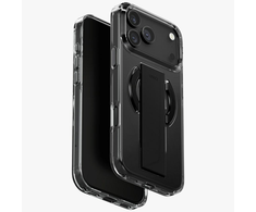 UNIQ Heldro Air Dėklas skirtas Apple iPhone 17 Pro Max Magclick Charging juodos spalvos