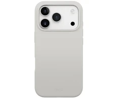 UNIQ Lino dėklas, skirtas iPhone 17 Pro, su Magclick įkrovimu, šviesiai pilkas